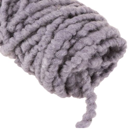 Itens Cordão de feltro polar Mirabell roxo 25m