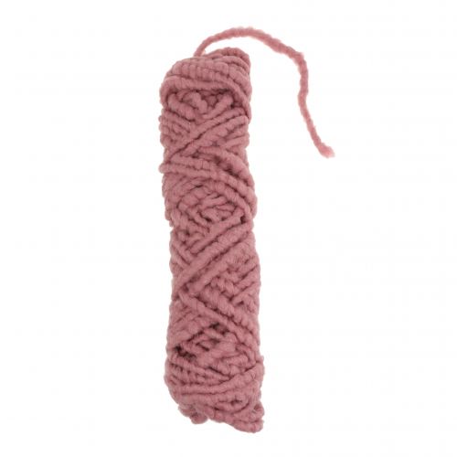 Itens Cordão de feltro fofo Mirabell rosa velho 25m