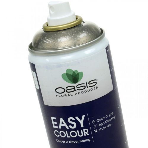 Itens Spray de brilho Silver Flitter Easy Color Spray de cor 400ml