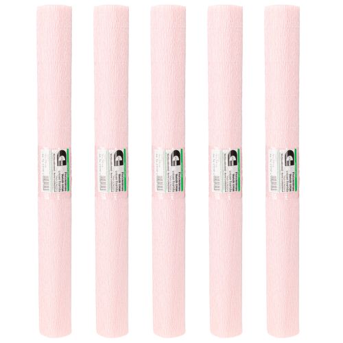 Itens Papel crepom florista crepom florista rosa 50×250cm 5 unidades