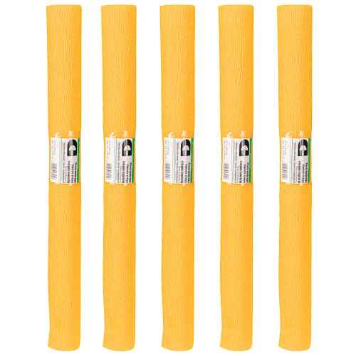 Itens Papel crepom florista crepom florista amarelo sol 50×250cm 5 peças