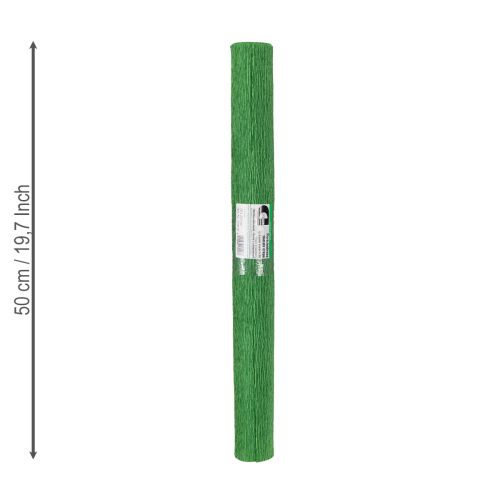 Itens Florista Papel Crepom Verde 50x250cm
