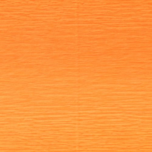 Itens Papel crepom florista laranja claro 50x250cm