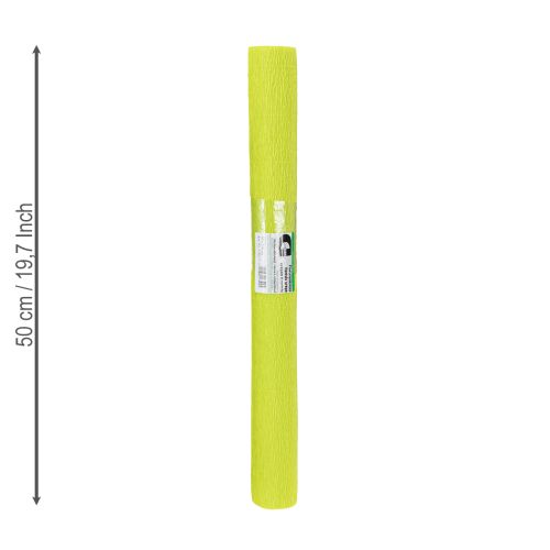 Itens Papel crepom florista maio verde 50x250cm