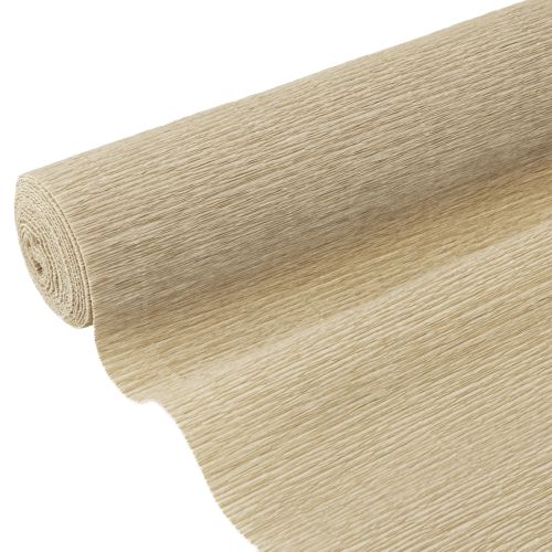 Itens Florista papel crepom natureza 50x250cm