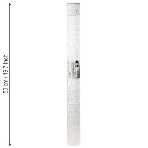 Itens Papel crepom florista prata 50x250cm