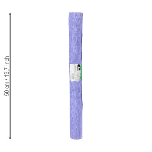 Itens Papel crepom florista violeta 50x250cm