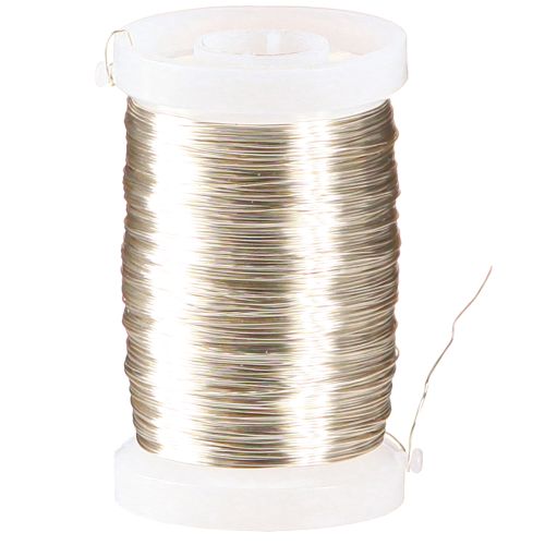 Itens Arame Florista Murta Champanhe 0,30mm 100g 3 un