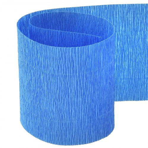 Itens Flor crepe azul W10cm gramagem 128g/m² L250cm 2un