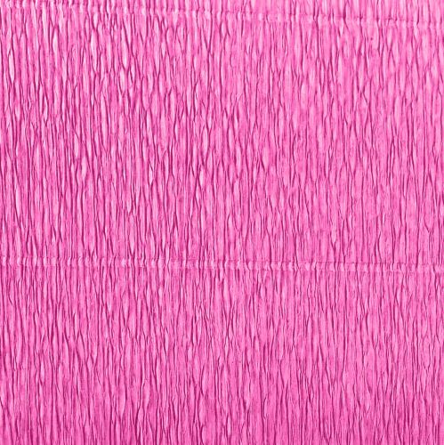 Itens Flor crepe rosa W10cm gramatura 128g/m² L250cm 2uns