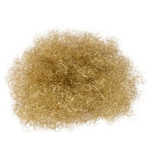 Cabelo de anjo com flores douradas 200g