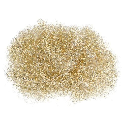 Flor Cabelo Tinsel Ouro-Prata 200g