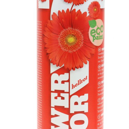 Itens Spray de flores para decoração de flores vermelho claro 400ml