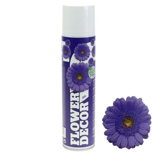 Floristik24 Spray de 400ml para decoração de flores roxas