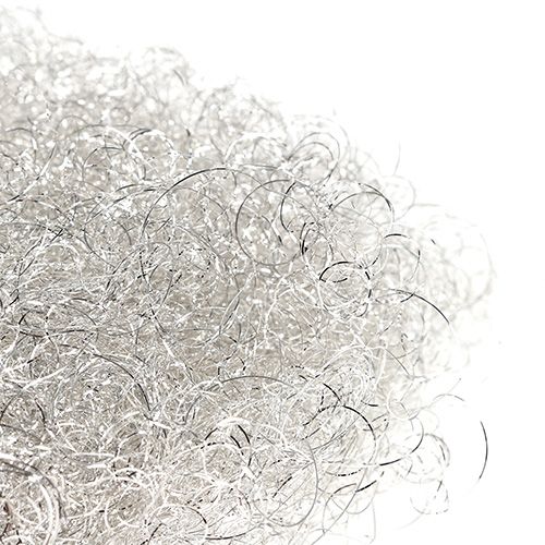 Itens Flower Hair Cabelo de Anjo Tinsel Prata 200g