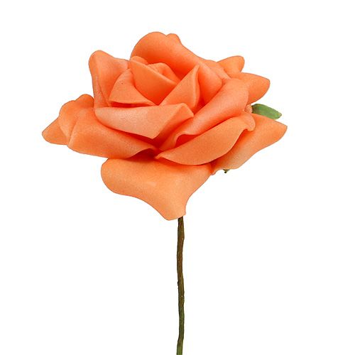 Itens Espuma rosa Ø7,5cm laranja 18p