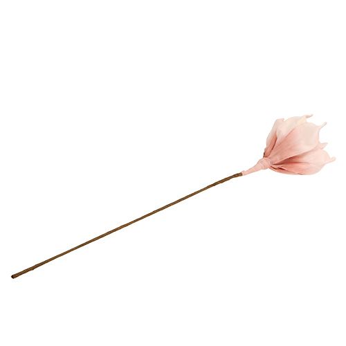 Floristik24 Flor de magnólia rosa de espuma Ø15cm C65cm