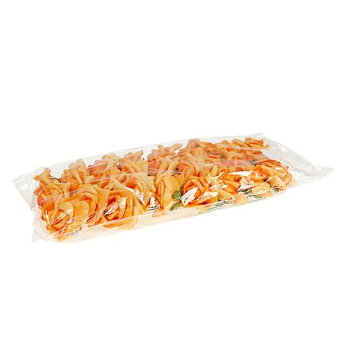 Floristik24 Rosa de espuma Ø6cm laranja claro 27 unidades