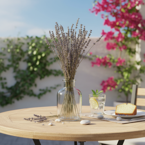 Itens Lavanda seca, flores secas perfumadas, 35-40cm, 100g