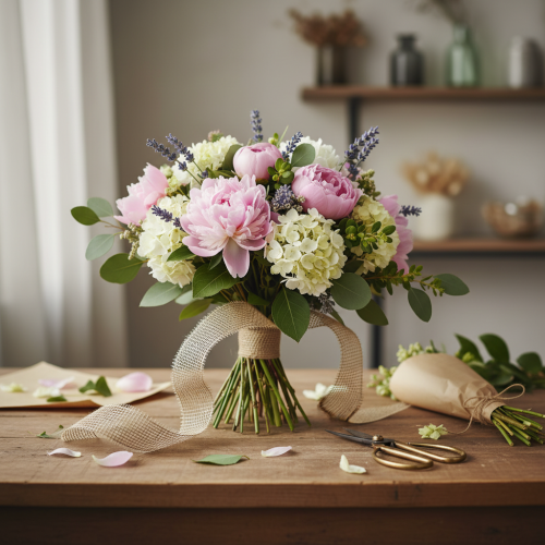 Itens Fita de juta natural, 5 cm de largura, 40 m de comprimento.