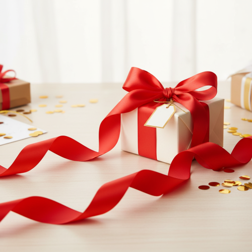 Itens Fita ondulante 50mm 100m vermelha