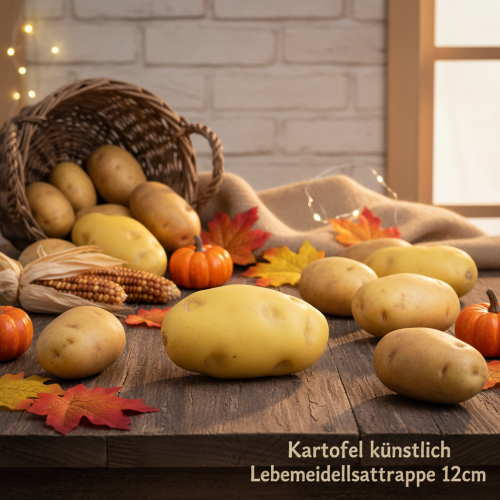 Itens Boneco de comida artificial de batata 12cm