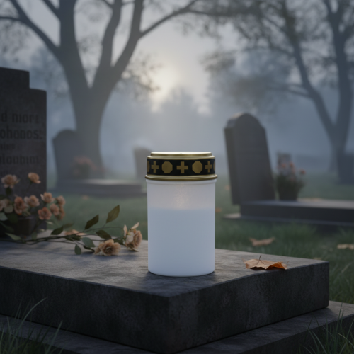 Itens LED grave luz branca, branco quente temporizador bateria Ø6.8 H12.2cm