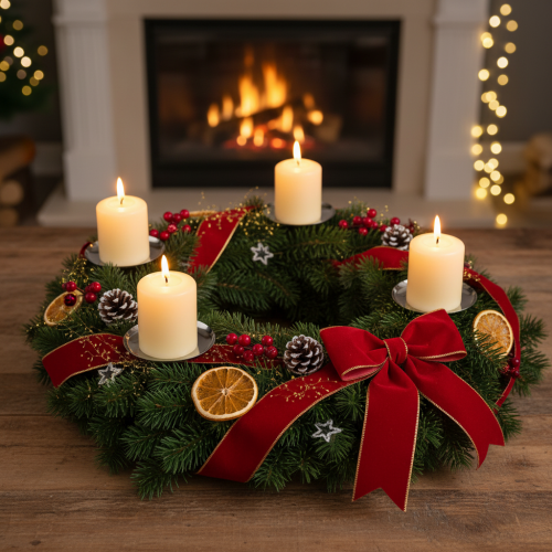 Itens Castiçal prata Ø10cm 4 unid.