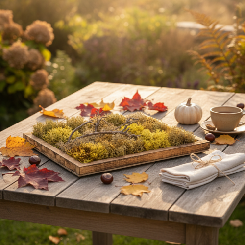 Itens Quadro de musgo, quadro de musgo verdadeiro com moldura, preservado, 40×30cm