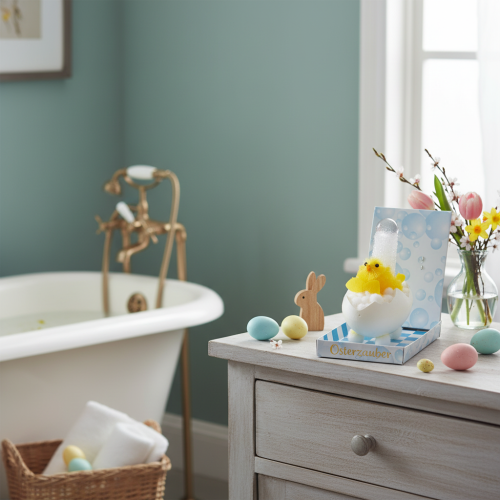 Itens Decoração de Páscoa em forma de pintinho, pintinho de chenille na banheira, amarelo, 9 cm