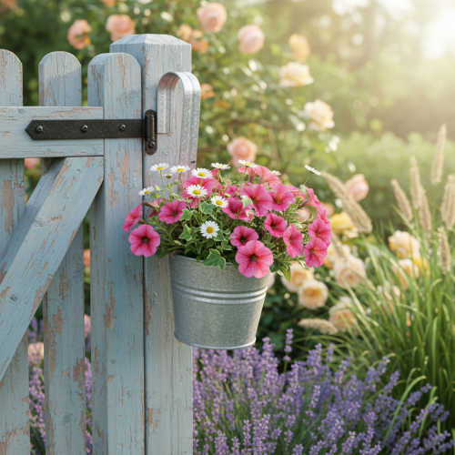 Itens Vaso suspenso para plantas, vaso de flores para pendurar, Ø14cm A28cm