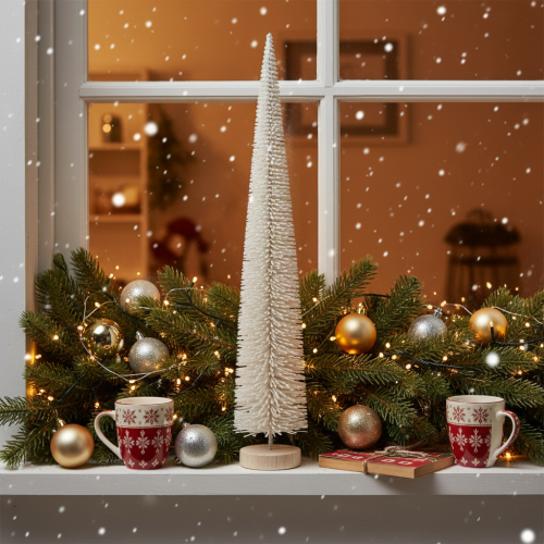 Árvore de Natal artificial decorativa, árvore de Natal de mesa, 60 cm | Floristik24.pt