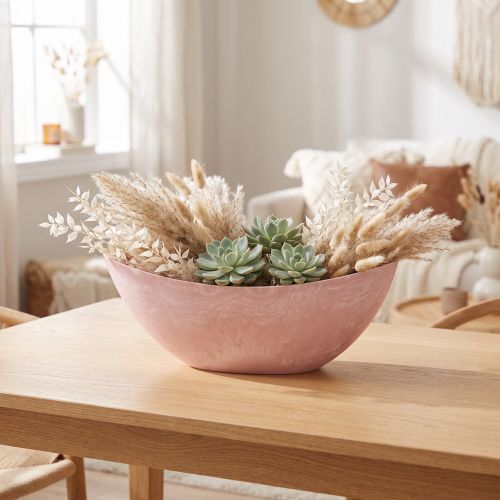 Vaso decorativo para plantas rosa 34cm x 11cm A11cm | Floristik24.pt