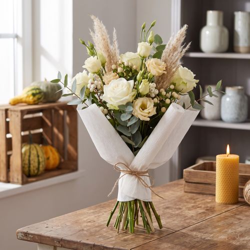Papel crepom florista branco 50x250cm | Floristik24.pt