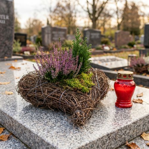 Vaso para plantas em formato de coração de cemitério, videira em formato de coração para plantio 15cm 2 unidades | Floristik24.pt