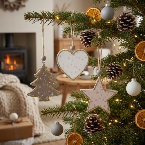 Enfeites de Natal, estrelas,