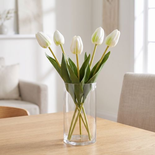 Itens Tulipas artificiais decorativas para um design de interiores elegante, 40 cm, 5 peças.