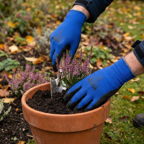 Itens Luvas de jardinagem Kixx Azul, Preto Tamanho 10