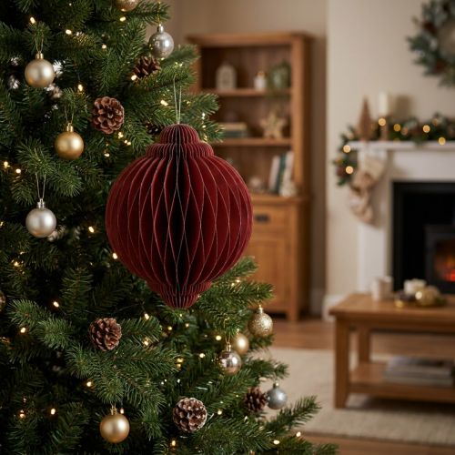 Decoração de Natal em papel