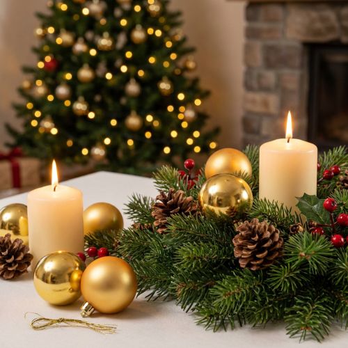 Bola de Natal de plástico ouro 6 cm 12 unidades | Floristik24.pt