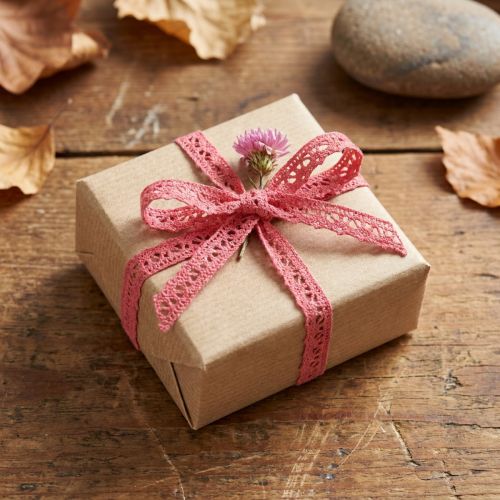 Itens Fita de renda rosa fita decorativa fita decorativa renda W12mm L20m