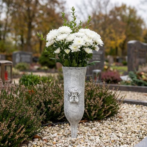 Vaso grave vaso em poliresina