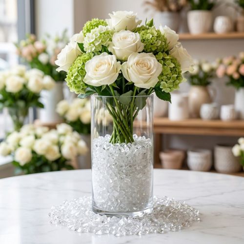Pedras de vidro de 2 mm a 4 mm em cores naturais, 2 kg | Floristik24.pt