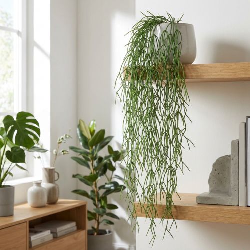 Gavinhas decorativas, cacto coral, cabide Rhipsalis artificial Verde L120cm | Floristik24.pt