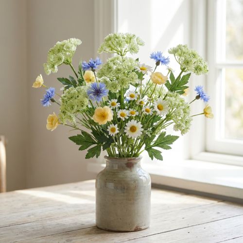 Endro artificial branco 49 cm 6 unidades | Floristik24.pt