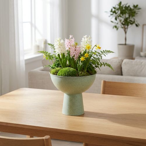 Vaso com suporte para plantas, vaso decorativo, 25 cm | Floristik24.pt
