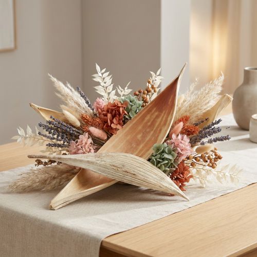 Itens Cascas de coco, folhas de coco branqueadas, 22-42 cm, 25 peças