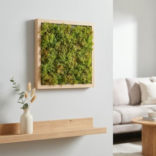 Tapete de musgo artificial – perfeito para imagem de musgo verde claro 25×25cm | Floristik24.pt