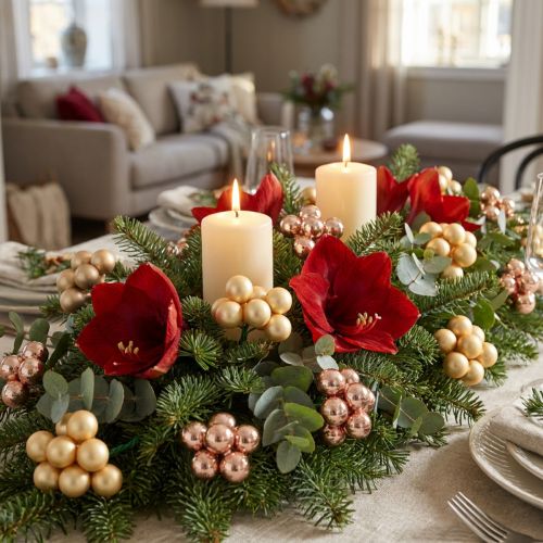 Itens Mini bolas de Natal douradas rosas espelhadas 2 cm 140 peças