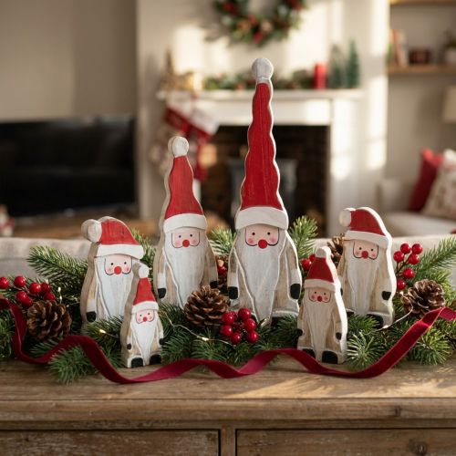 Itens Papai Noel 17cm 6pcs